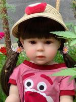 BZDOLL-Muñeca Reborn de silicona de cuerpo completo, juguete realista de 55cm, 22 pulgadas, princesa recién nacida, casa de juegos, regalo de cumpleaños - details 0