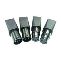 Conector XLR a RJ45 Ethernet RJ45 a adaptador macho hembra XLR de 3 y 5 pines para iluminación - details 0