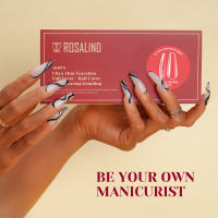 NAILWIND-Juego de manicura para extensión de uñas, herramienta de Arte de uñas postizas a presión, pegamento para uñas de cubierta semicompleta, puntas acrílicas - details 55