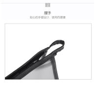 Bolsa de maquillaje portátil para viajes, gran capacidad, alta estética, estilo coreano moderno, impermeable, adecuada para estudiantes - details 13