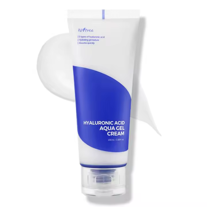Crema de agua ligera con ácido hialurónico, cuidado de la piel coreano hidratante de absorción rápida - 1