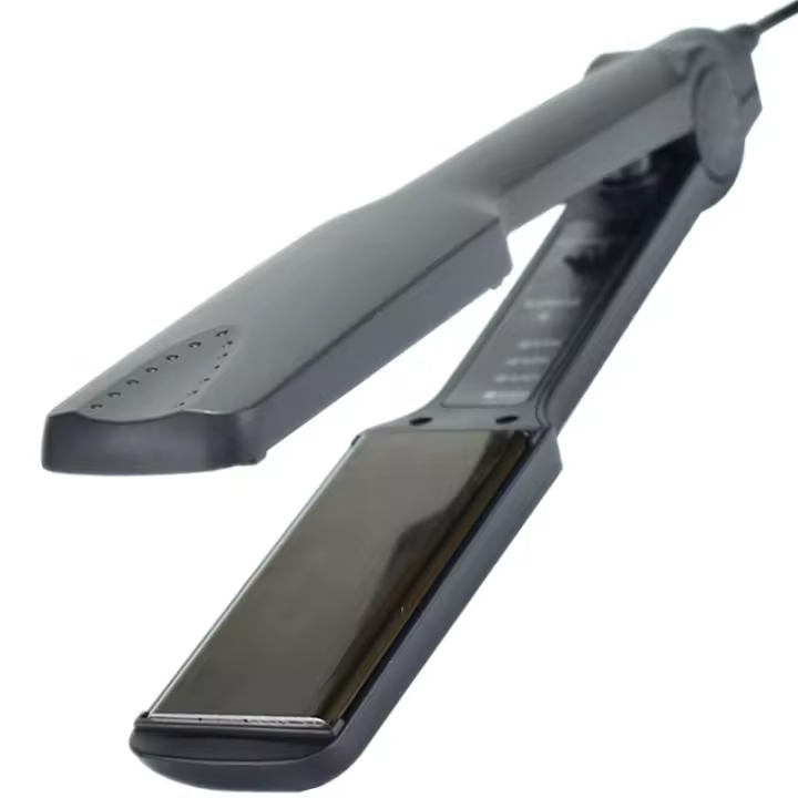 Plancha alisadora profesional, calentamiento rápido, rendimiento térmico, placa calefactora de cerámica de turmalina profesional, alisador de pelo - 1
