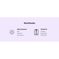 real results dull sensitive acne prone skin good for clearing exfoliating hydrating