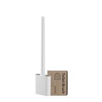 Escobilla de Baño de Silicona Estándar Cepillo de Cerda Flexible para Secado Rápido, Limpieza WC 360 Incluye Soporte Escobillero Antigoteo, Montaje Suelo o Pared - details 11