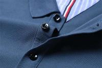 Polo versátil de algodón para hombre, camiseta informal a la moda, Top bordado transpirable y cómodo, novedad de 2025 - details 13