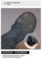 Sandalias Gladiador Niña, Zapatos Princesa con Banda Estrecha, Botas Romanas, Color Blanco y Negro, Verano 2022 - details 8