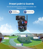 Cámara de Seguridad Solar SHIWOJIA 6MP 4G Panela Energética de 20W Zoom 20X Visión Nocturna - details 9