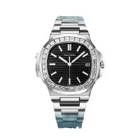 Reloj Reloj mecánico Completamente automático para Hombres de Estilo Negro Reloj Informal de Negocios Resistente al Agua, Esfera Negra de Alta Gama con Luminoso - details 0