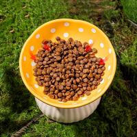Bol de Gato de Hongo de Cerámica Pie de Alto, 300ml, Adecuado para Gatos - details 10