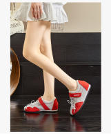 Zapatos Forrest Gump de cuero con aumento de altura interior de 3 cm, nuevas zapatillas planas con velcro, zapatos versátiles. - details 15