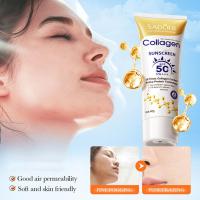 SADOER crema de protección solar Spf 50 Control de aceite Anti UV antioxidante hidratante cuidado de la piel crema solar hidratante Facial de larga duración - details 0