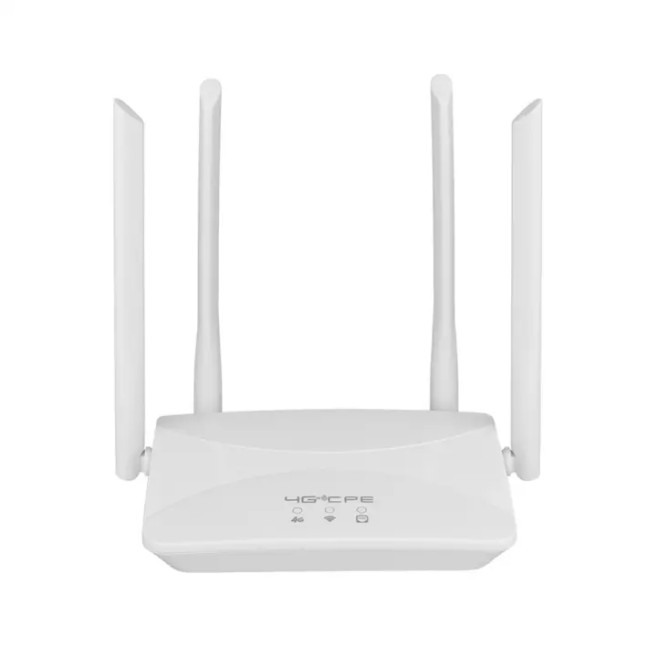 Enrutador WIFI 4G CPE de 150Mbps, 4 antenas externas, amplificador de señal, punto de acceso, Mini ranura para tarjeta SIM B1/3/5/7/8/20/38/40/41, enchufe europeo - 1