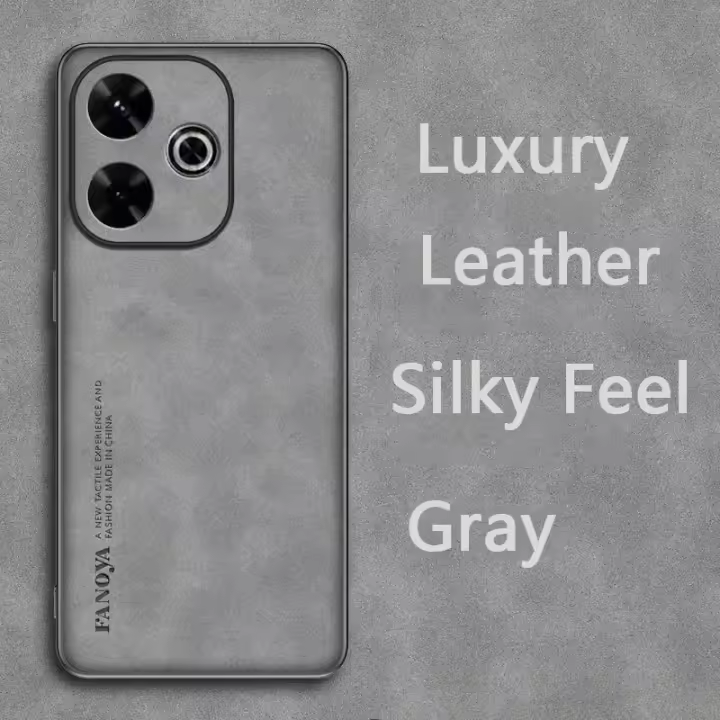 Funda de teléfono de cuero retro para Xiaomi Poco F6, cubierta protectora a prueba de golpes y prevención de caídas - 1