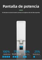 Luz de Campamento Plegable Multifunción con Indicador de Carga: 4 Hojas, Fuente de Poder Inalámbrica y Iluminación Antiestrabismo para Aventuras al Aire Libre - details 3