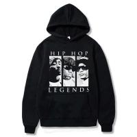 Sudadera con Capucha de Hip Hop Legenda Tupac Vintage Cool para Mujer en Otoño Sudadera de Moda - details 2
