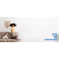 Sofá Cama de 2 Plazas Cama Plegable Tapizada de Poliéster Sofá con Soporte de Botella Cama 167 X94 cm MAX Capacidad 350KG Cama Doble Azul - details 5