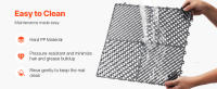 SucceBuy Alfombrilla de Drenaje Entrelazada, Cojín Modular, para Garaje, Jardín, Cocina y Uso Exterior - details 4