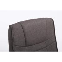 Tapizada En Tela & con Base De Metal I Silla De Conferencia con Reposabrazos, Color:Negro/Negro - details 51
