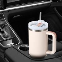 Taza de Viaje de 1182 ml 40oz con asa y Pajita, Termo para café frío y Caliente, Capacidad - details 9