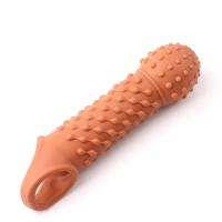 Funda extensora de condón reutilizable Leten para placer sexual, dura, rugosa y grande para hombres, retrasa la eyaculación - details 6