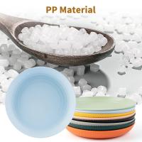 Juego de platos de cena de paja de trigo, vajilla completa ecológica, accesorios de cocina, platos, vajilla, 4 Uds. - details 5