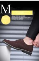 Zapatos Casuales de Oxforde Azul Talla Grande 38-48 Zapatos de Vestir Transpirables de Lujo para Hombres - details 1