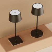 Lámpara LED recargable USB de Mesa Regulable - Larga duración - Luz regulable (Dimmer) con un toque - Casa y restaurante - Protección IP54 - Dorado Oscuro - details 33