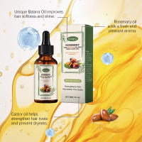 HOEGOA Folículos de aceite de romero, hidrata el cabello, nutre el cuero cabelludo, irradia brillo al cabello - details 6