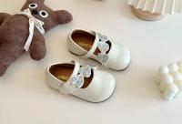 Zapatos de cuero para niñas, calzado de estilo coreano, suave y cómodo, antideslizante, versátil, dulce amor, novedad de otoño, 2024 - details 10