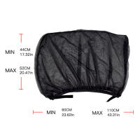 Cubierta de Sol para Ventana Delantera y Trasera de Coche Nueva Protección UV de Doble Capa con Cierre de Cremallera Lining Anti-Mosquito para Ventana Lateral - details 25