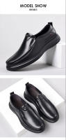 Zapatos de cuero profesionales para hombres Suave, genuino, cubierto de pie, perfecto para edades medias y mayores - details 10