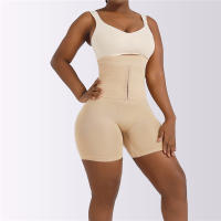 Nueva Sujetador De Cintura Alta Para Mujer Con Enganche Control De Abdomen Elevador De Glúteos Faja Shapewear Corto Slimming - details 20