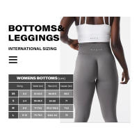 NVG Leggings de gimnasio sin costuras para mujer, suaves para entrenamiento, ropa de yoga de LICRA de cintura alta - details 1
