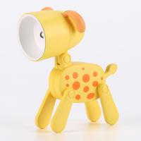 Mini lámpara de noche para el hogar, aspecto Adorable, botón plegable, alimentado por batería, luz LED, lindo perro de dibujos animados, ciervo - details 13