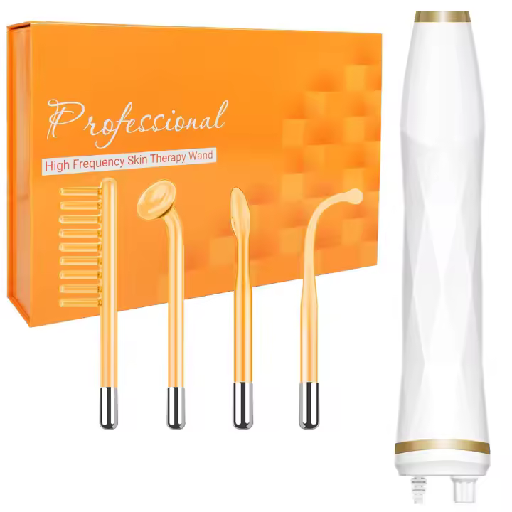 Máquina facial de alta frecuencia: máquina portátil de varita para la piel facial de alta frecuencia con 4 tubos diferentes - 1