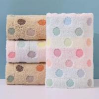 Toalla facial de punto para niños, mujeres y adultos, paño de rizo de alta calidad, 100 algodón, 35x75 - details 4