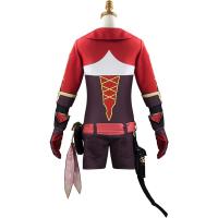 Uniforme de Cosplay Klee, vestido de todos los personajes, disfraz de Halloween Hu Tao - details 1