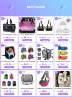 Bolso de viaje portátil para mascotas, bolsa de un solo hombro para cachorros, gatos y perros, transpirable, suministros de vera - details 0