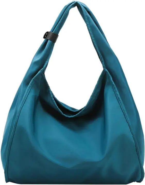 Bolso de hombro para mujer, bolso de moda, bolso de mano de nailon impermeable, bolso cruzado grande informal - 1
