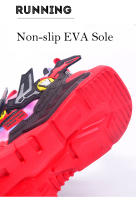 Zapatillas de correr de marca para niños y niñas, zapatos de baloncesto transpirables, zapatillas deportivas de suela gruesa antideslizantes - details 7