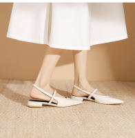 Zapatos planos con correa puntiaguda simples y versátiles - details 13