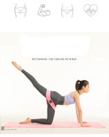Banda de Goma para Levantamiento de Cadera y Entrenamiento de Resistencia Fiess Gum Non-slip para Yoga y Gimnasio Leg Thigh Glute Butt Squat Bands - details 3