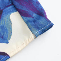 TRAFZA-mono Floral de pierna ancha para mujer, traje sin mangas con cuello redondo y cremallera decorativa, estilo bohemio, a la moda, Verano - details 12