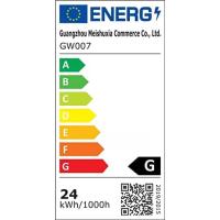Lámpara LED de Pared de 24W para Exterior Interior IP65, Luz de Pared Ajustable, Moderno Apliques de Pared Aluminio para Entrada Jardines Pasillo Sala, Blanco Cálido 2700K-3000K, Bronce - details 7