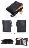 Carteras de Piel Genuina CONTACT'S para Mujeres - Carteras Cortas de Doble Pliegue, Monederos de Moda para Mujeres, Porta Tarjetas, Monedero, Clip para Dinero, Carteras para Mujeres y Hombres - details 15