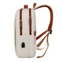 Mochila impermeable para estudiantes, mochila de viaje multicapa de gran capacidad, ocio con cinturón de equipaje y carga USB - details 16