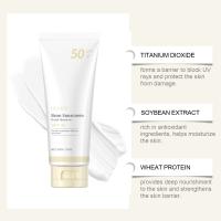 Crema hidratante con protección solar Spf50, crema de aislamiento solar duradera para el cuerpo y la cara, Control de aceite, protección UV, brillo, cuidado de la piel - details 6