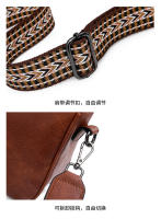 Diseño de color sólido Nueva almohada de moda simple con bolsa de cuerpo con correa ancha para el hombro para mujeres - details 42