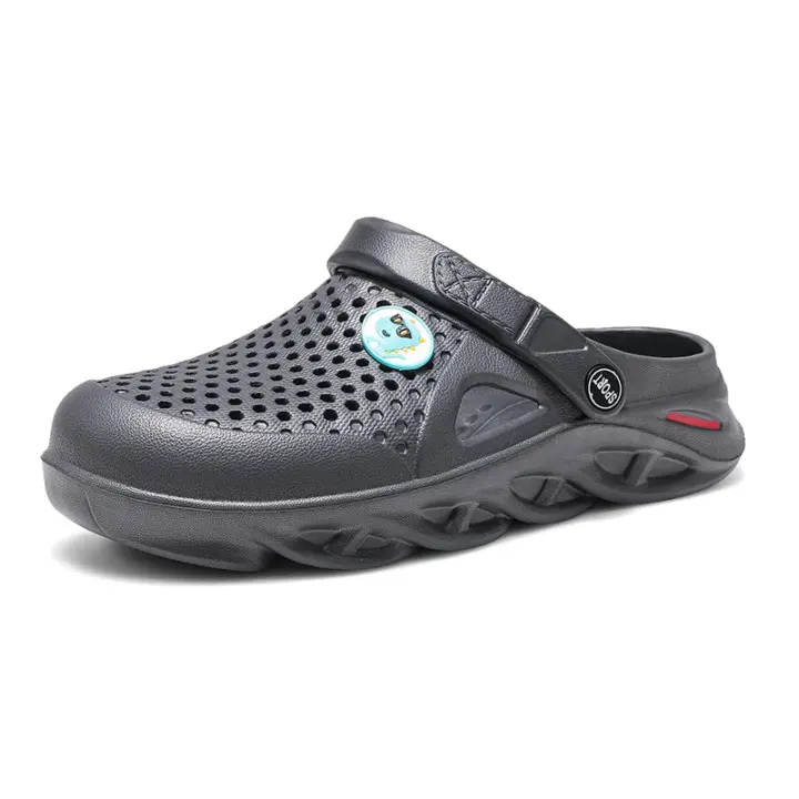 Sandalias de verano para hombre, zapatillas de plataforma a la moda para la playa, sandalias deslizantes con suela de EVA, zuecos - 1