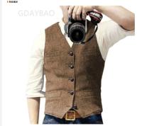 Chaleco sin mangas para hombre, chaleco Retro, abrigos para hombre, abrigo para hombre, ropa para hombre, chaquetas, ropa, chalecos acolchados tácticos para hombre, - details 6